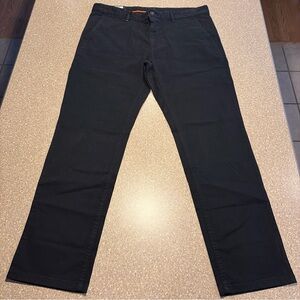 NWT Hugo Boss Slim Fit Chino Pants Black Men’s 36 x 30 $159